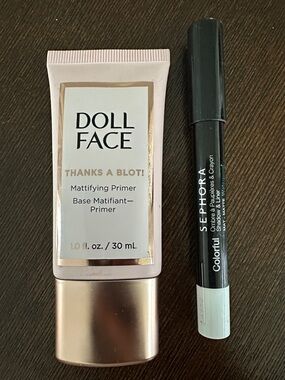 Doll Face primer & Sephora Eye Pencil